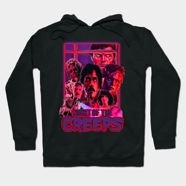 Night Of The Creeps (Version 2) Hoodie by The Dark Vestiary